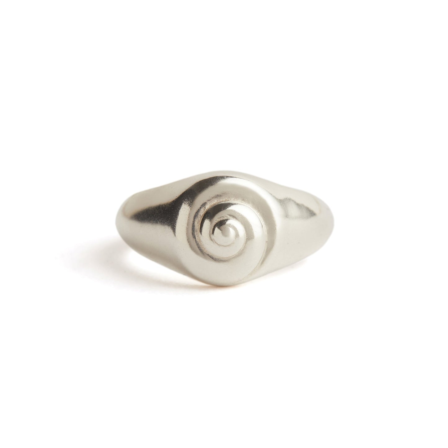 Inanna Spiral Pinky Ring - Silver