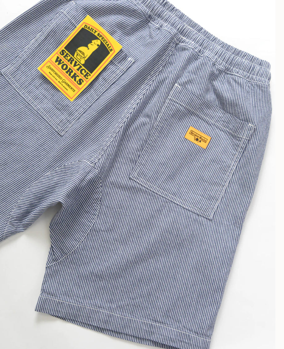 Chef Shorts - Hickory Stripe