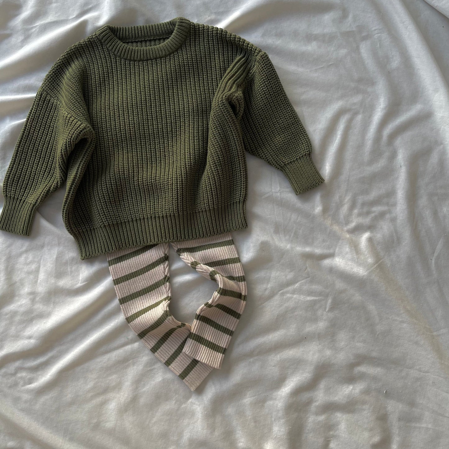 Hunter + Rose Olive Aspen Jumper