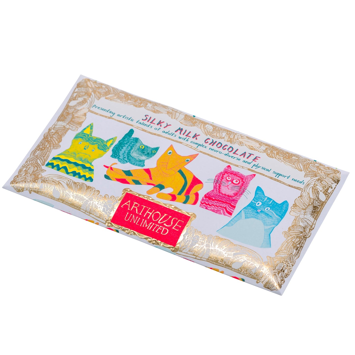 Miaow For Now - Silky Milk Chocolate Bar