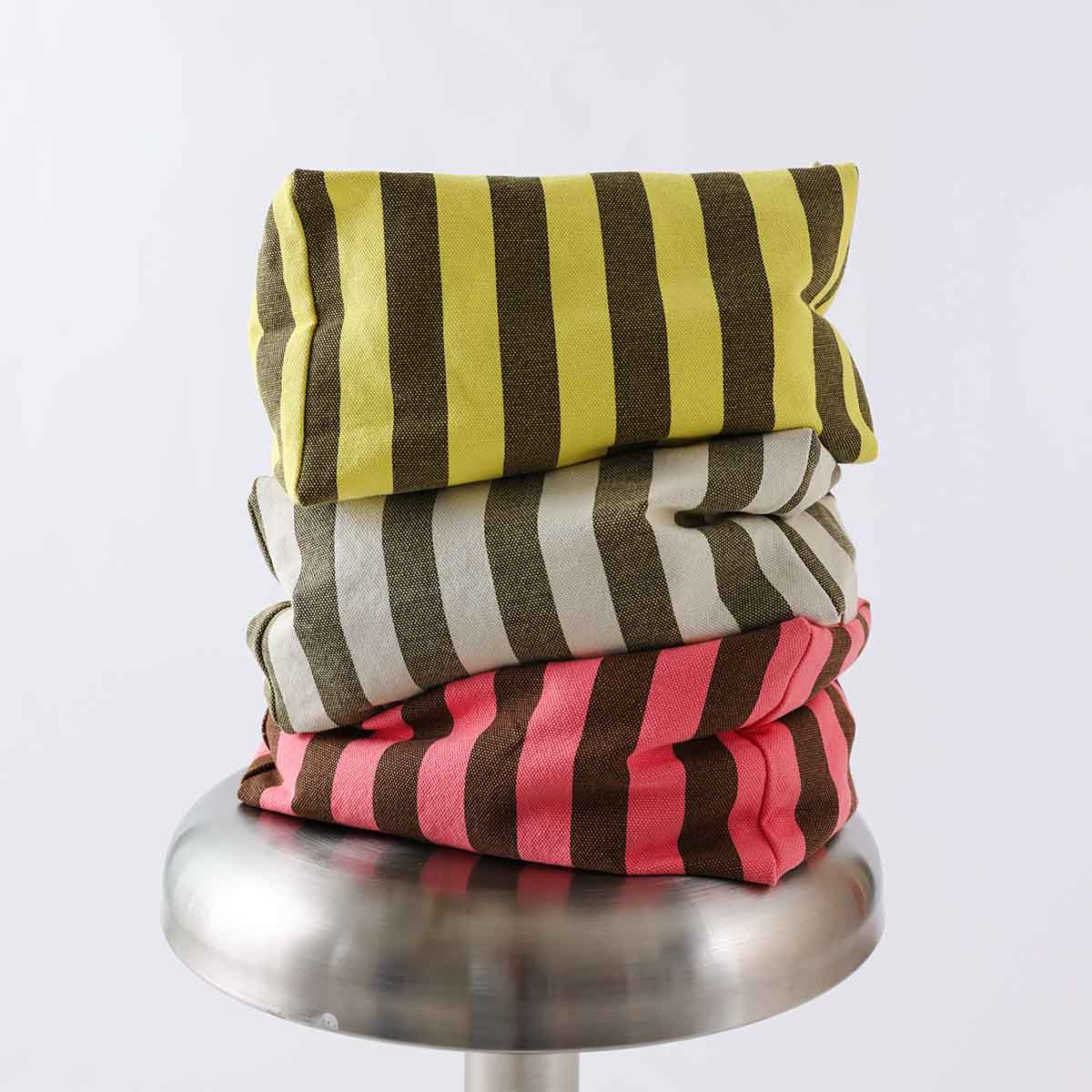 Vic Toiletry Bag - Funky Pink & Olive