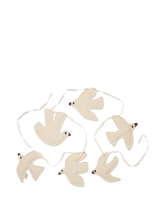 Swif Bird Garland- Undyed