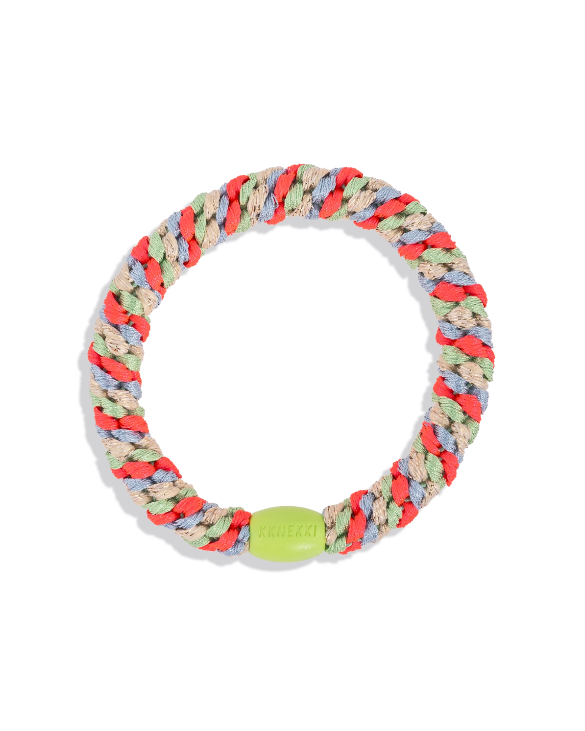 Hair Tie - Grass Green Pink Neon