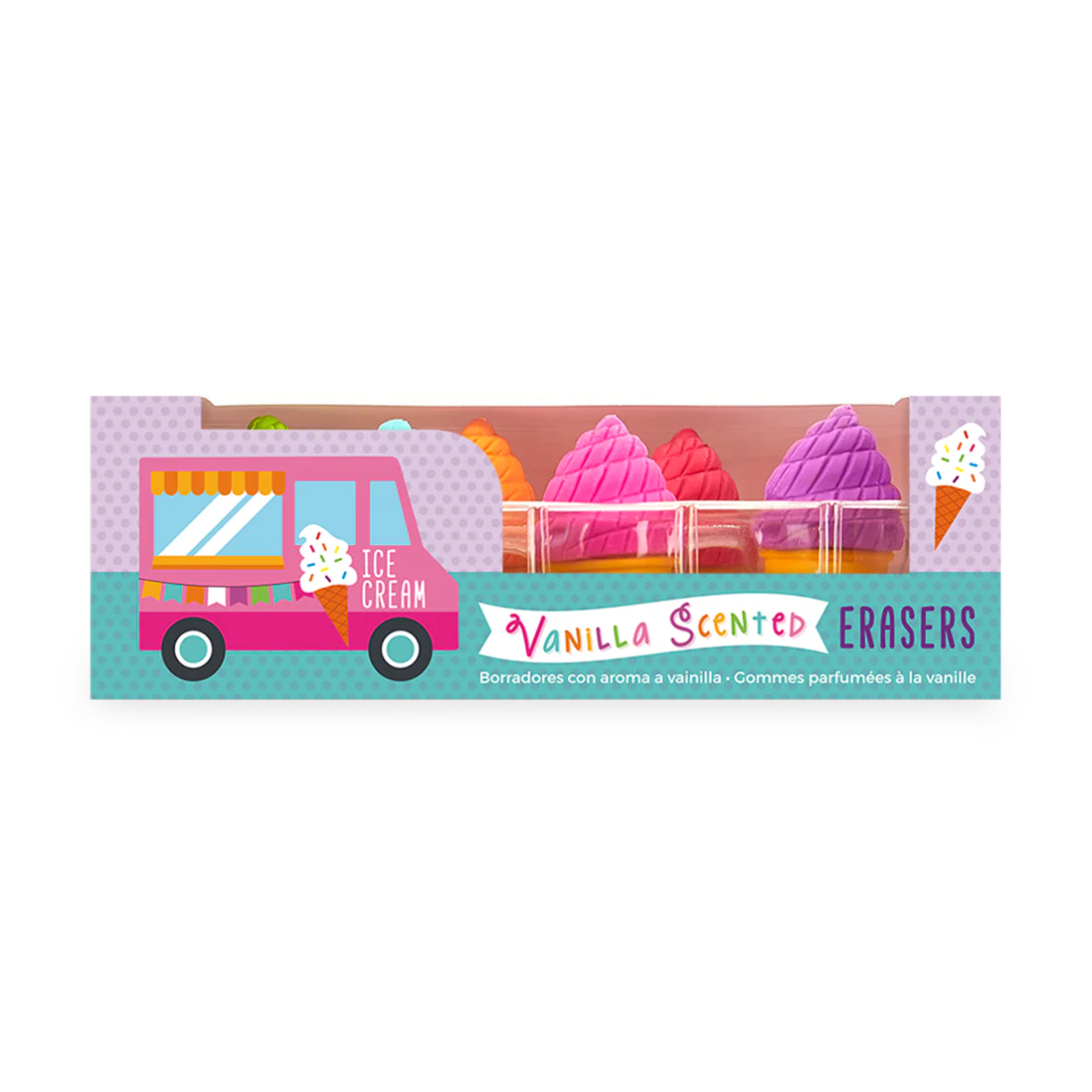 Petite Sweets Ice Cream Shoppe Scented Erasers