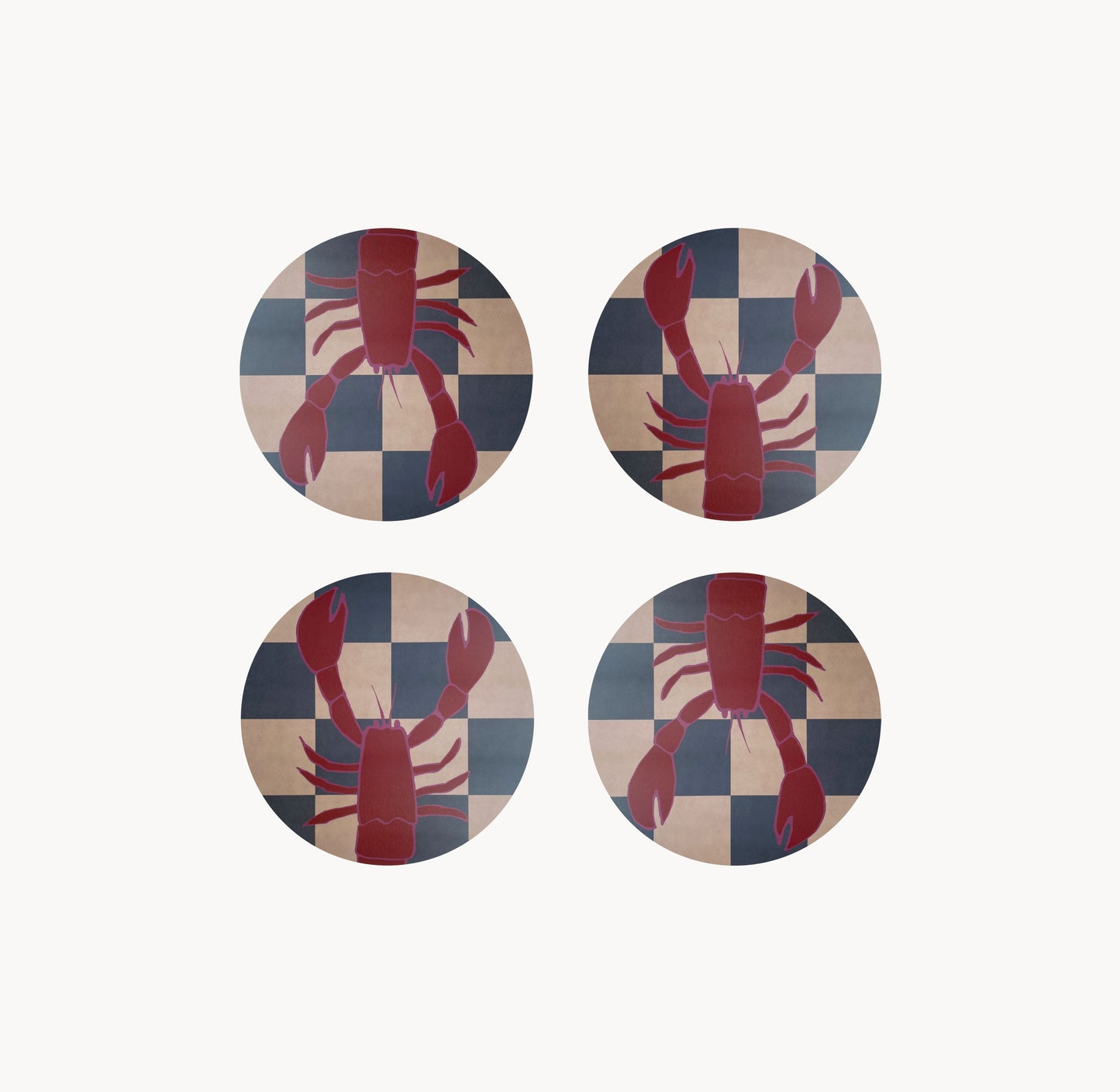 Lobster Coaster Set Of 4