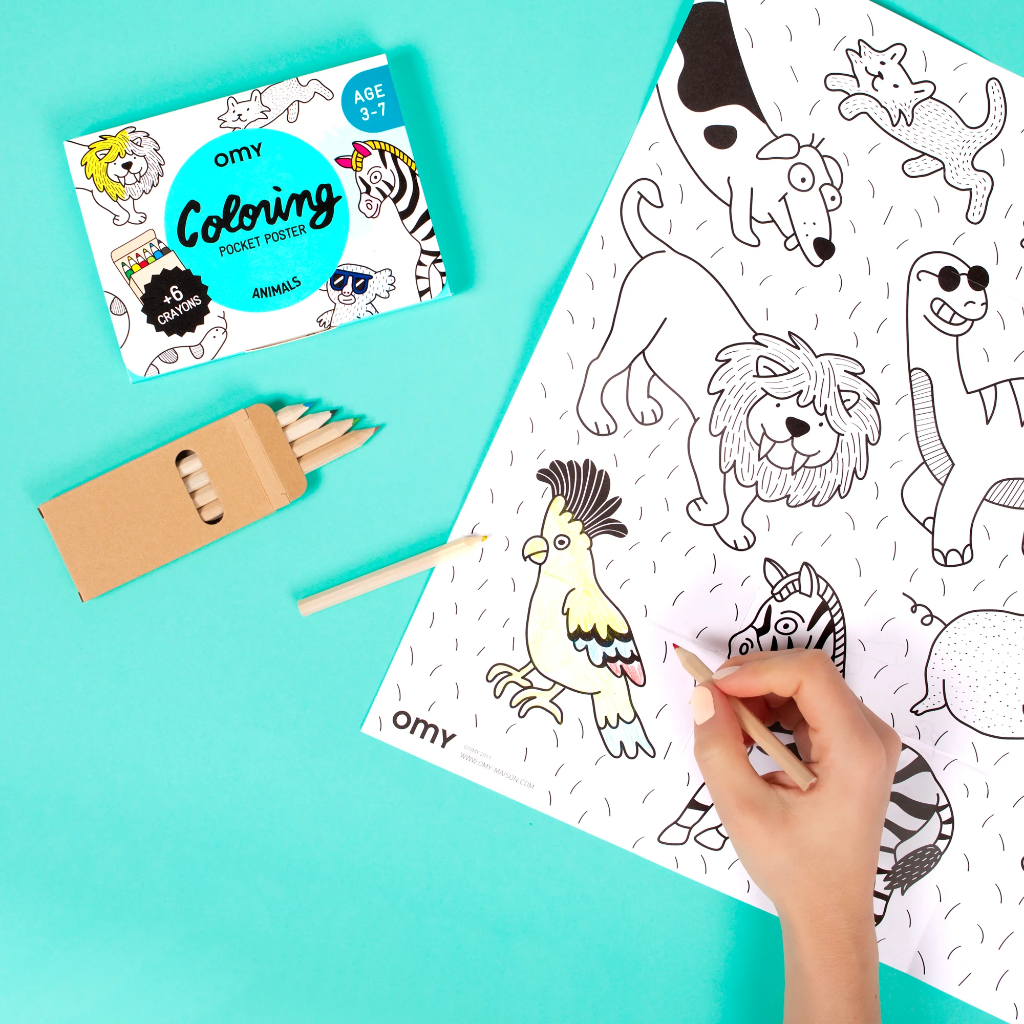 Pocket Colouring - Animals