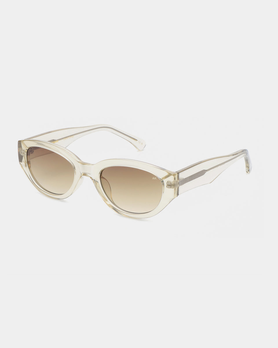 Winnie Sunglasses - Ecru Transparent
