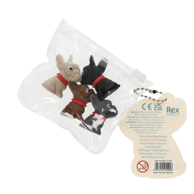 Eraser (Set Of 4) - Dogs