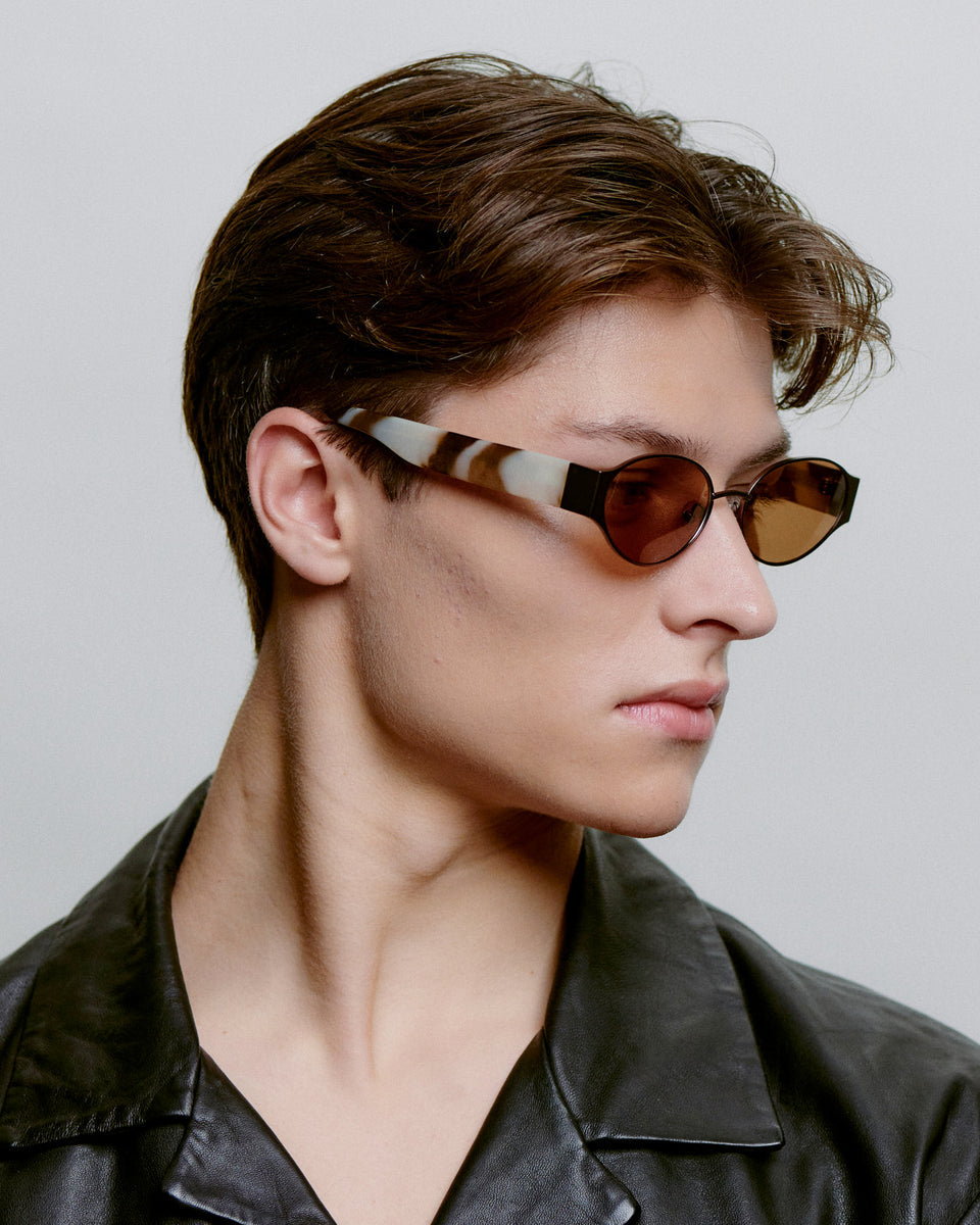 Bella Sunglasses - Matte Brown Cookie Dough