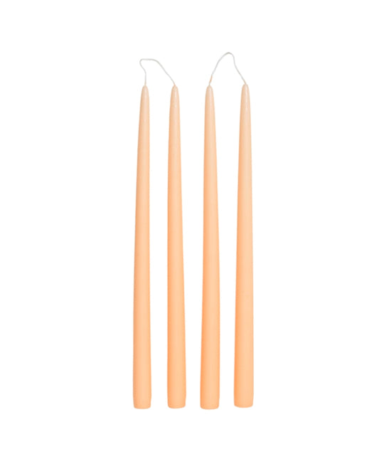 Taper Candles 35cm - Fleece Yellow
