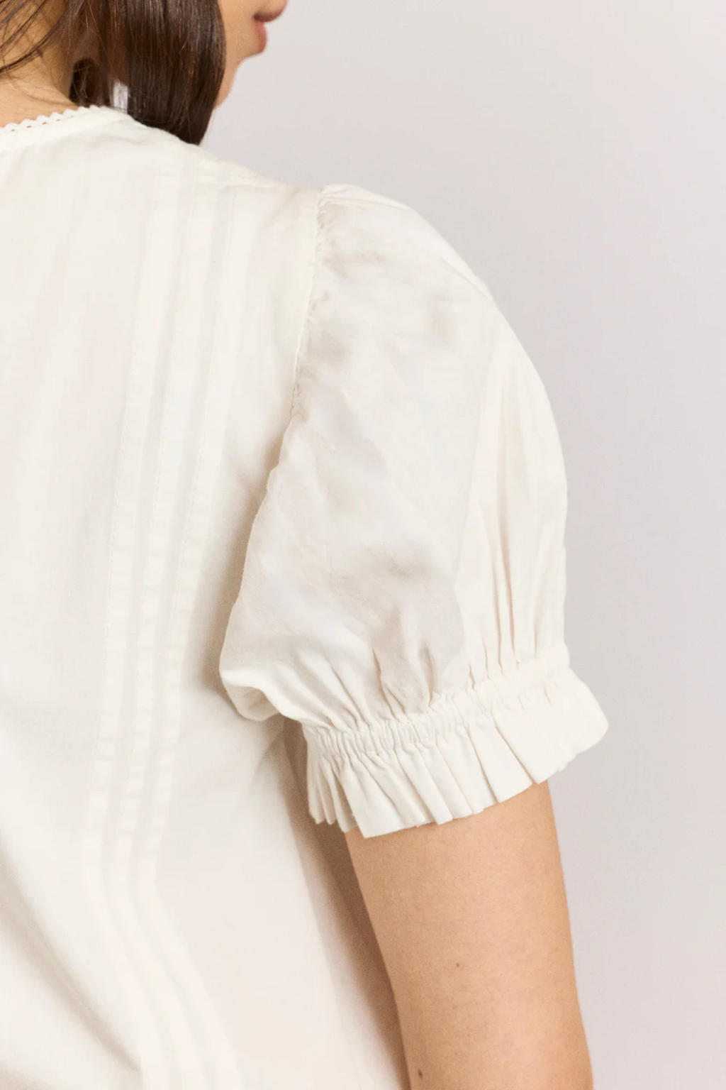 Mabel Lace Insert Blouse