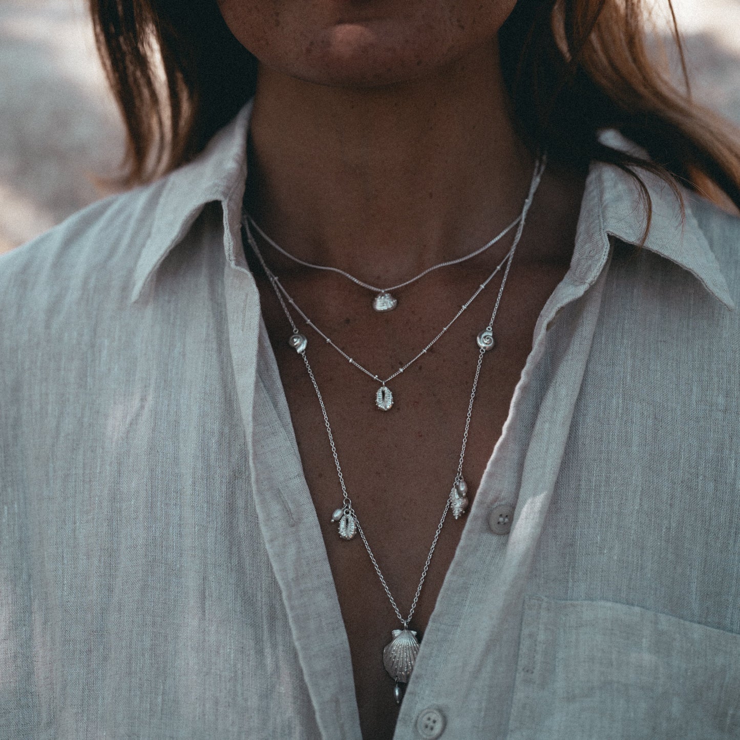 Calypso Mini Necklace - Silver