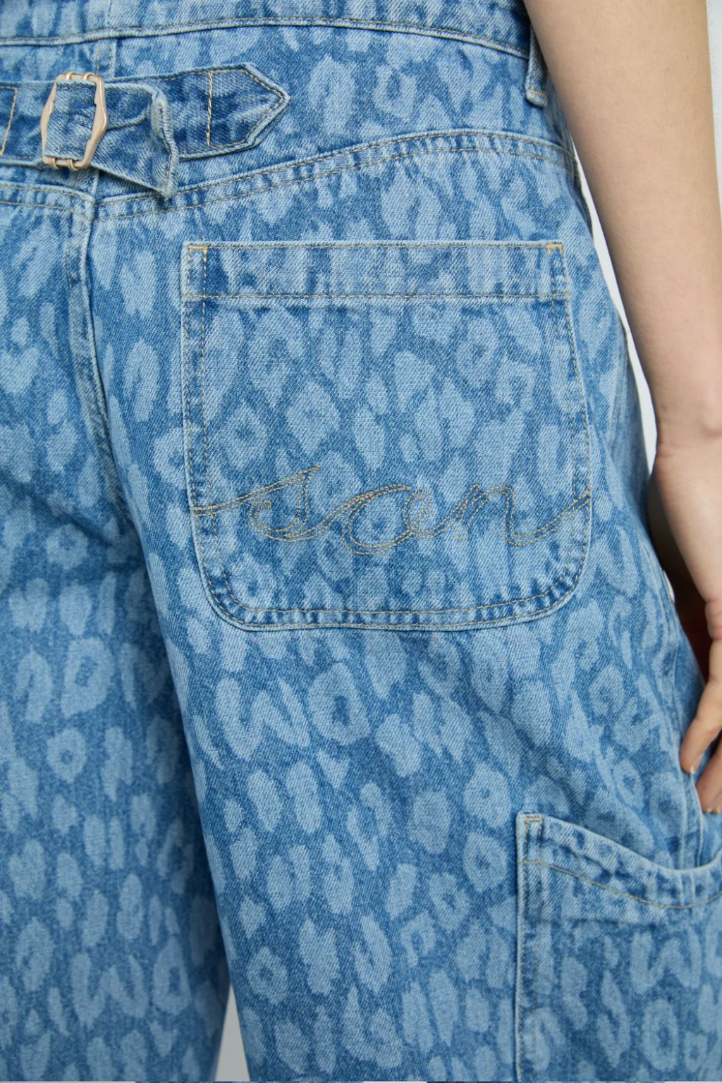 Drew Jeans - Leopard Laser