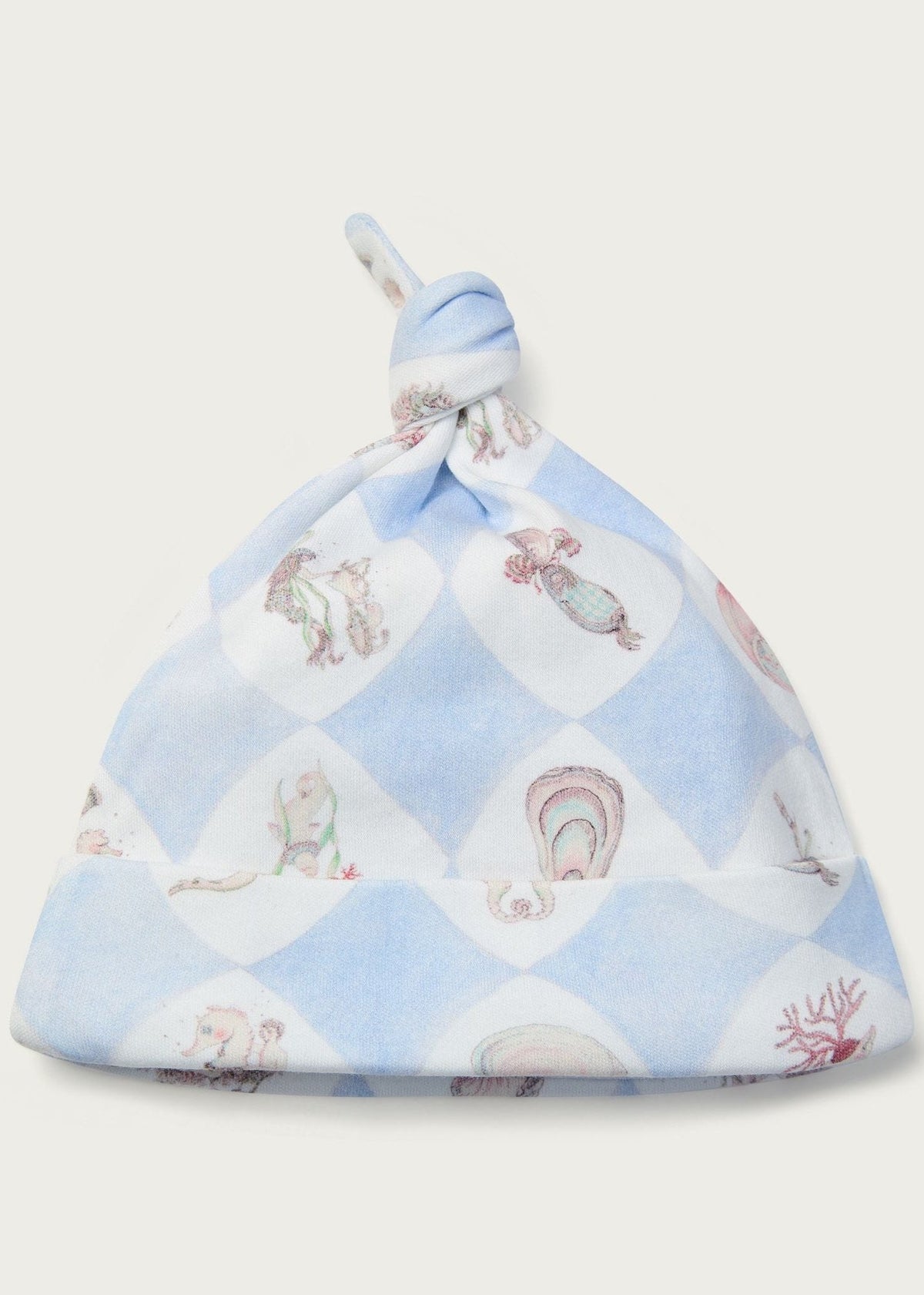 Halequin De La Mer Baby Interlock Hat