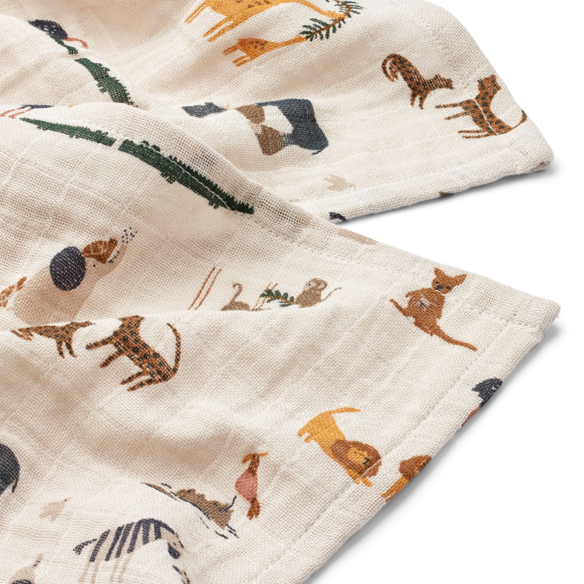 Lewis All Together Safari Muslin Cloth 2PK