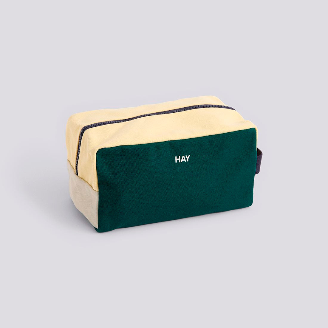 Multi Wash Bag Medium - Dark Green/Multi