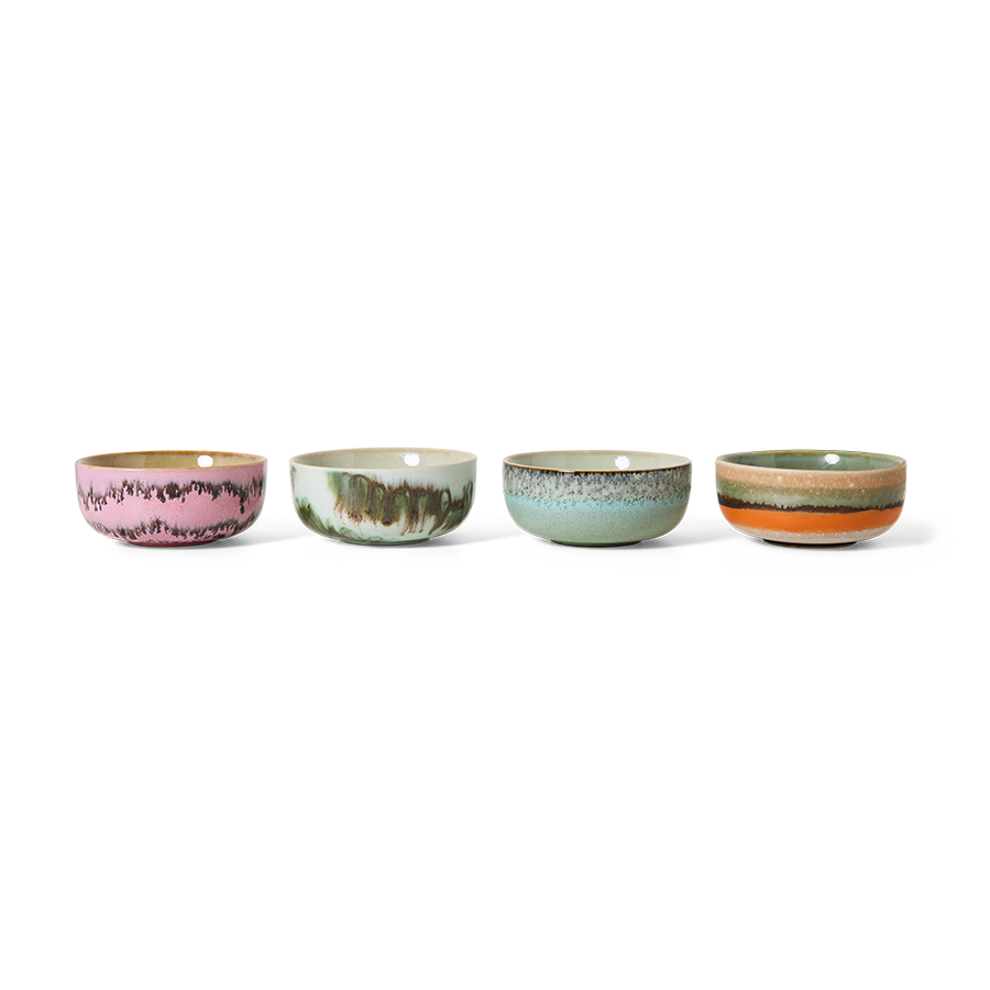 70’s Tapas Bowls - Renaissance Set of 4