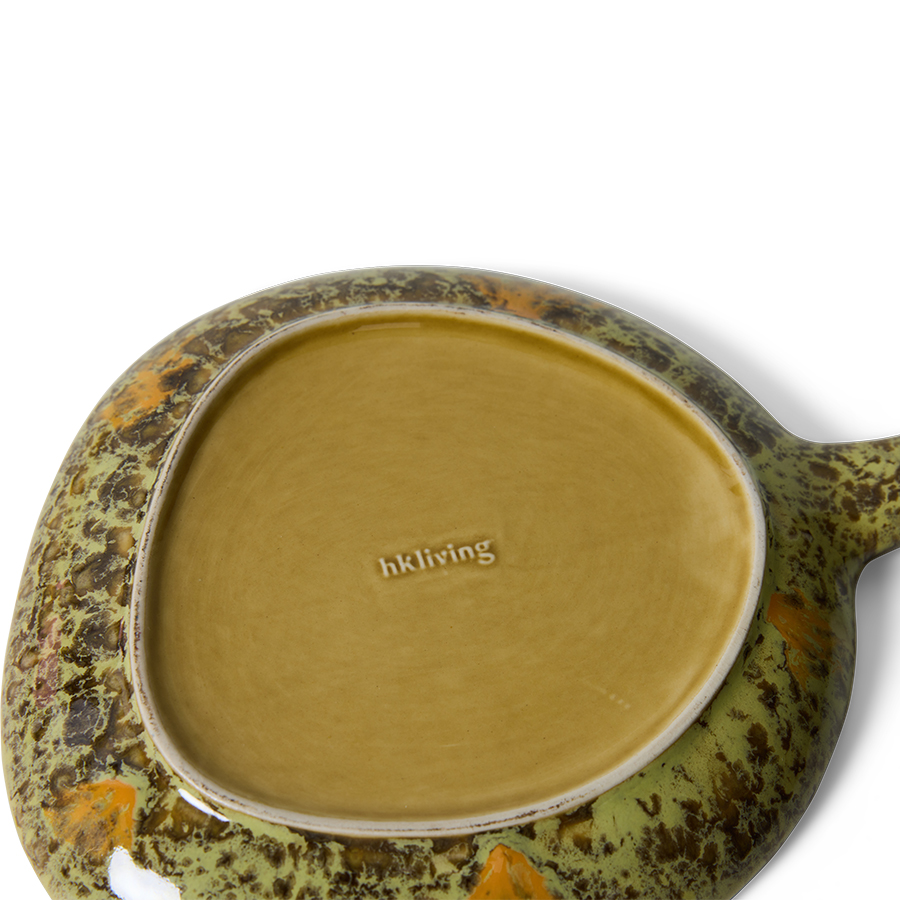 70s Ceramics Platter Fjord