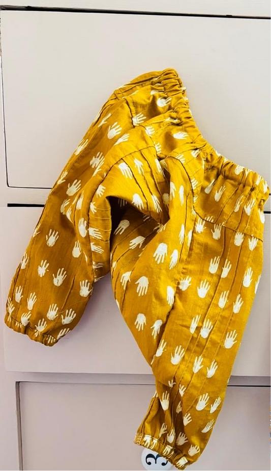 Hand Block Print -  Hareem Trouser