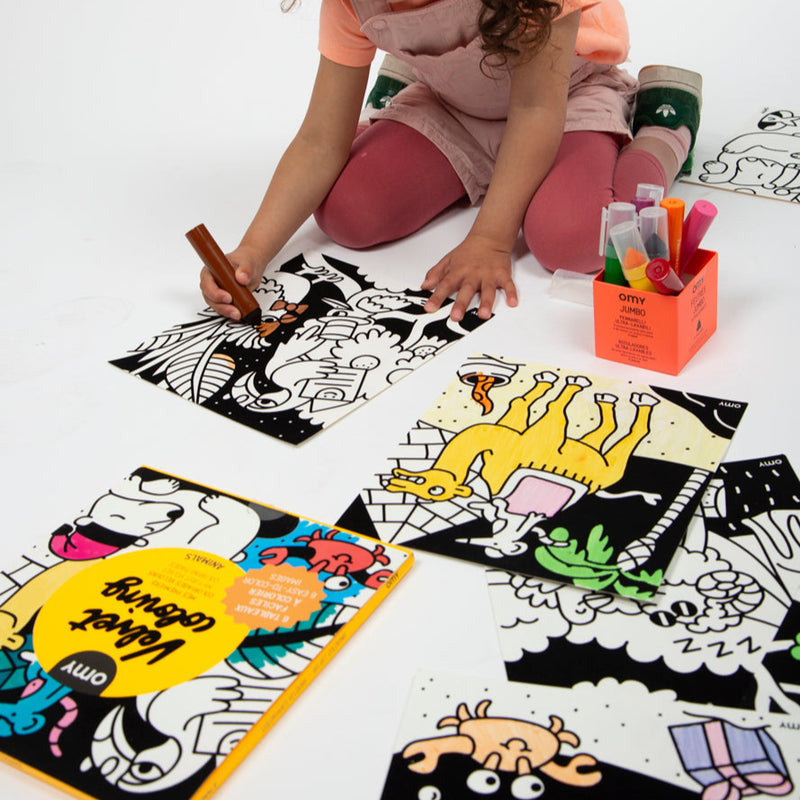 Velvet Colouring - Animals