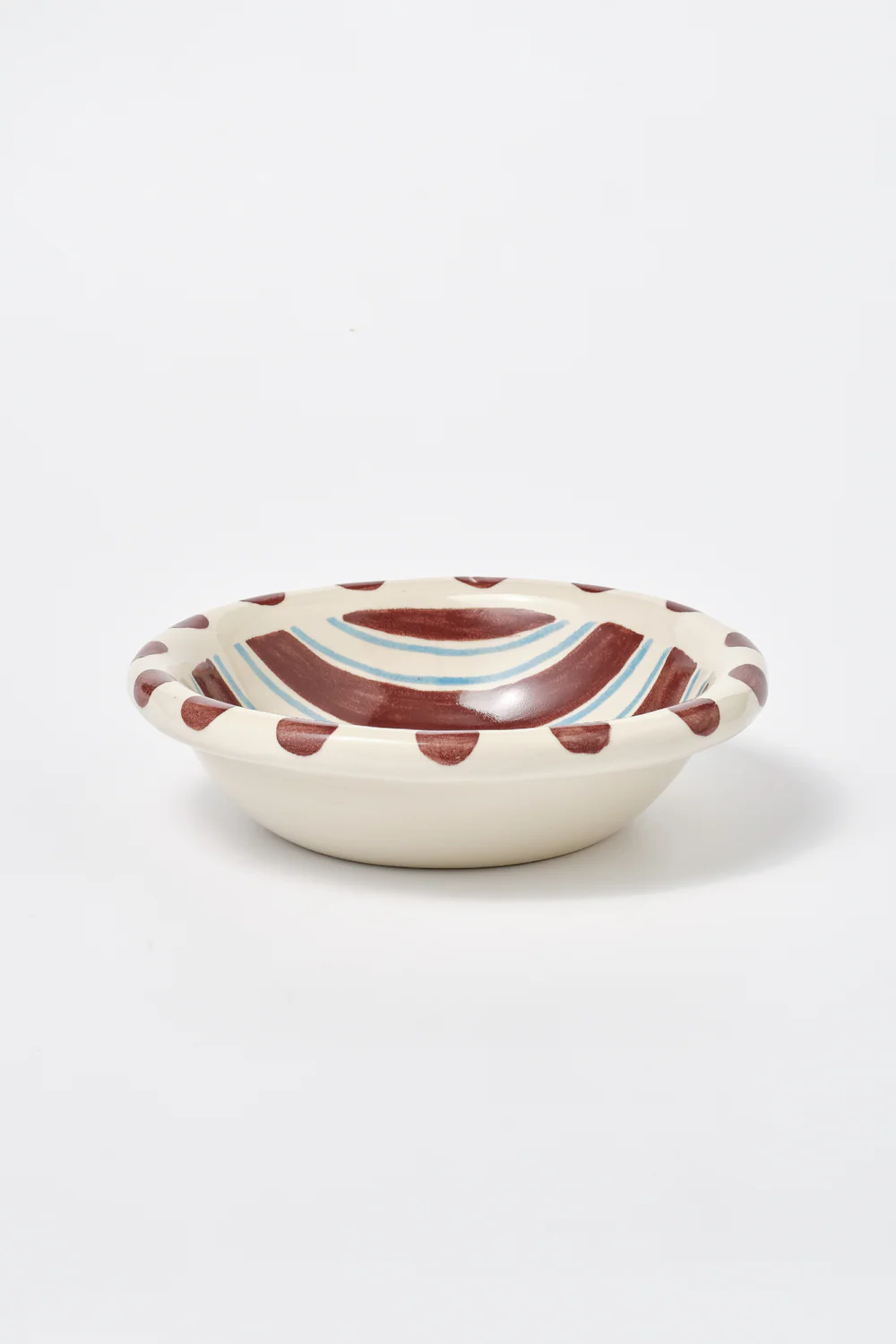 Chubby Serving Bowl - Stripe & Polka Dot