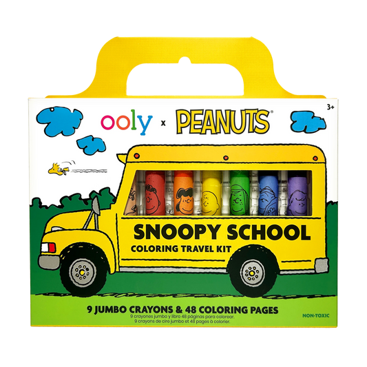 Snoopy School Colouring Travel Kit