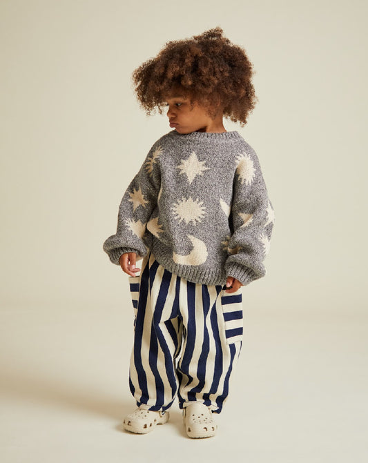 Cozmo Midnight Moon Stars Sweater