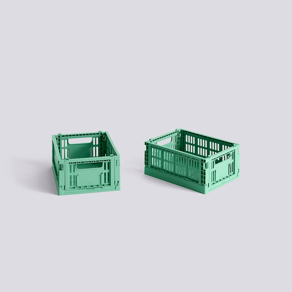 Colour Crate Mini Set Of 2 - Dark Mint