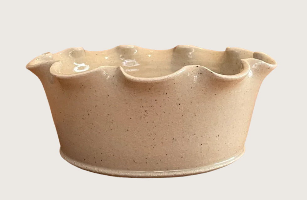 Frilly Dog Bowl