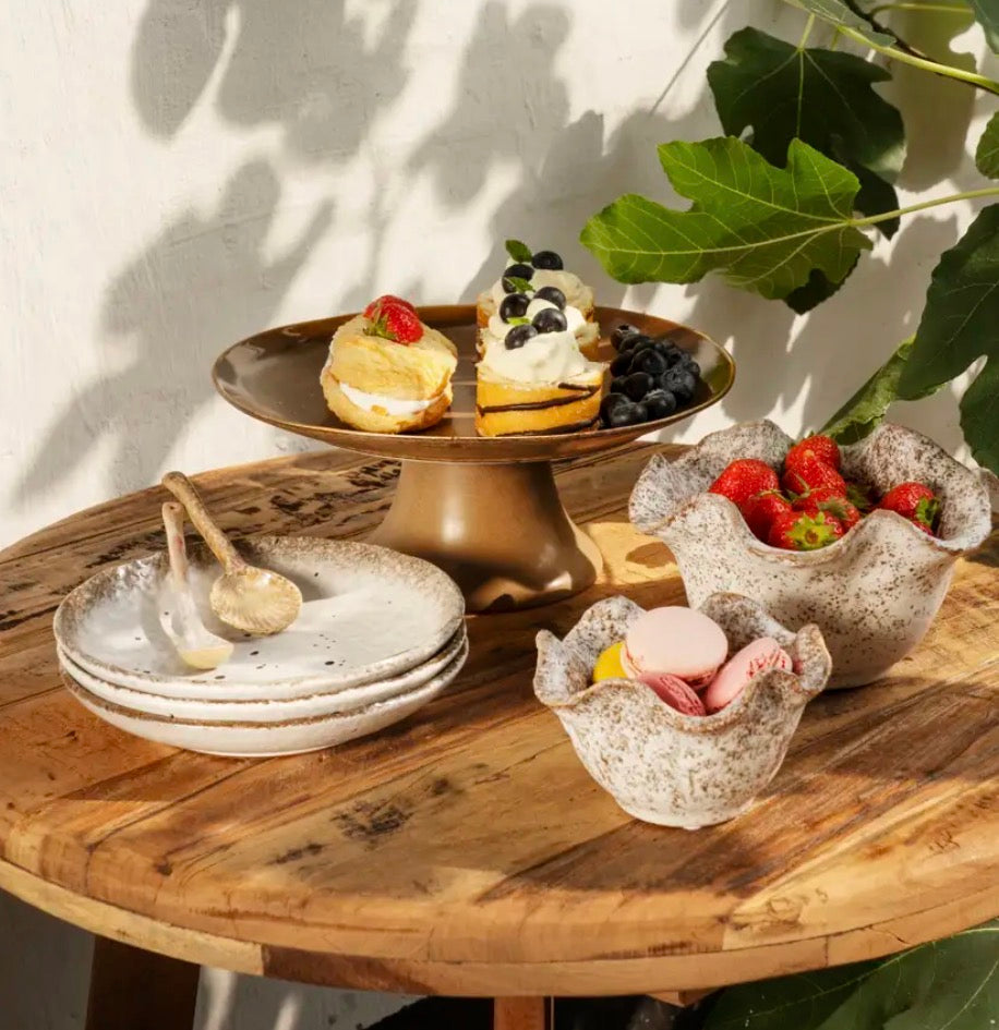 Stoneware Bowls - Set Of 2