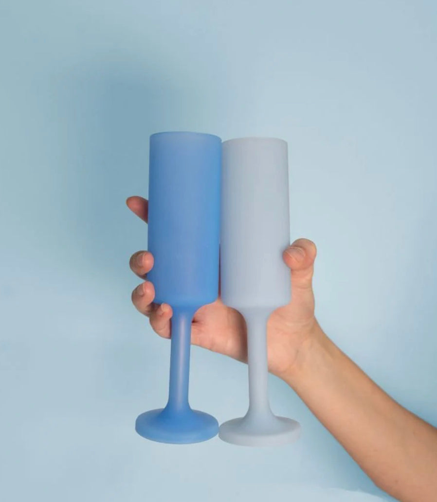 Silicone Unbreakable Champagne Flutes