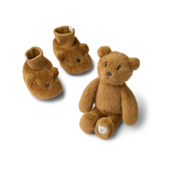 Basin Bear Baby - Slipper & Bear Set