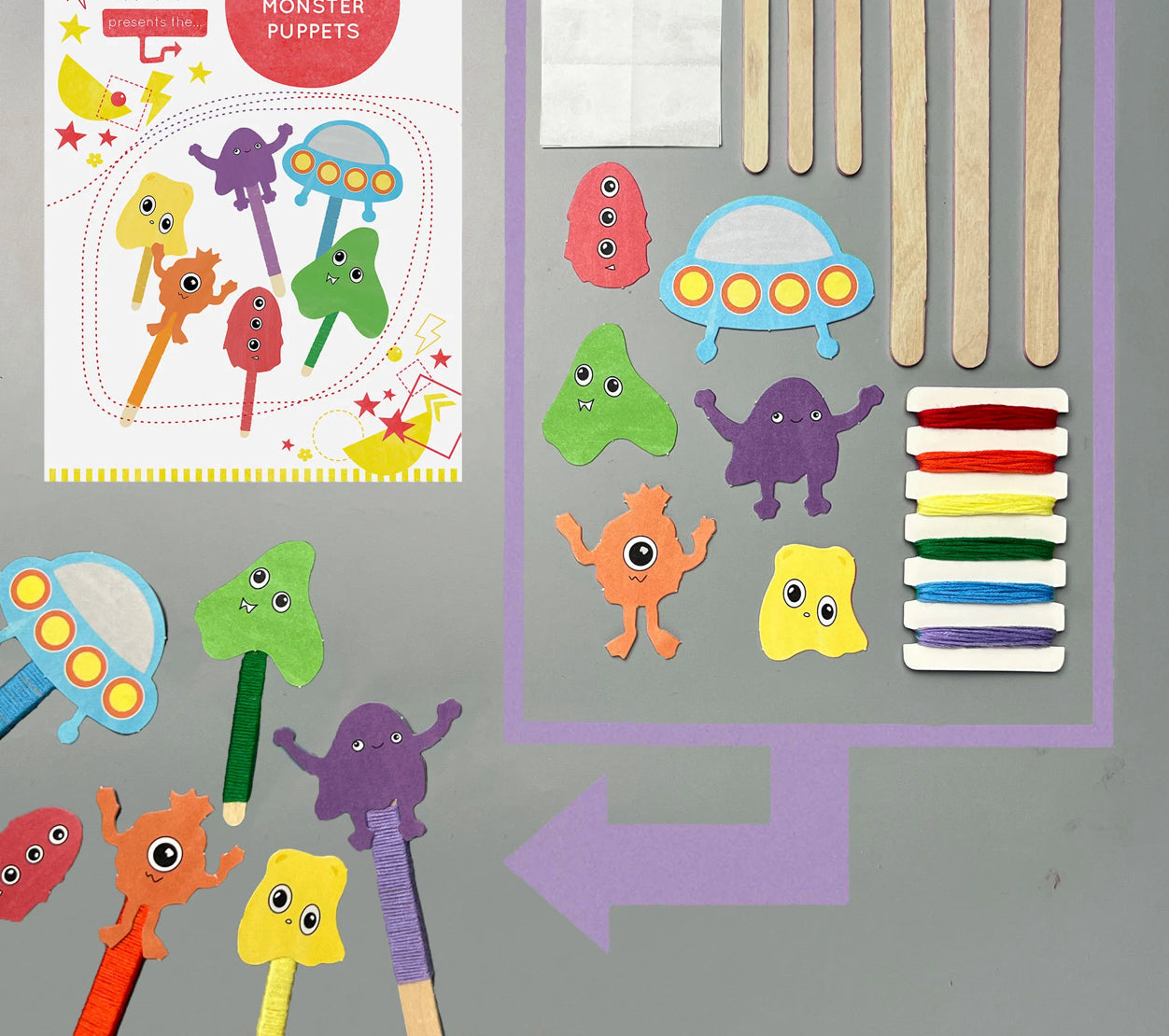 Space Monster Puppets