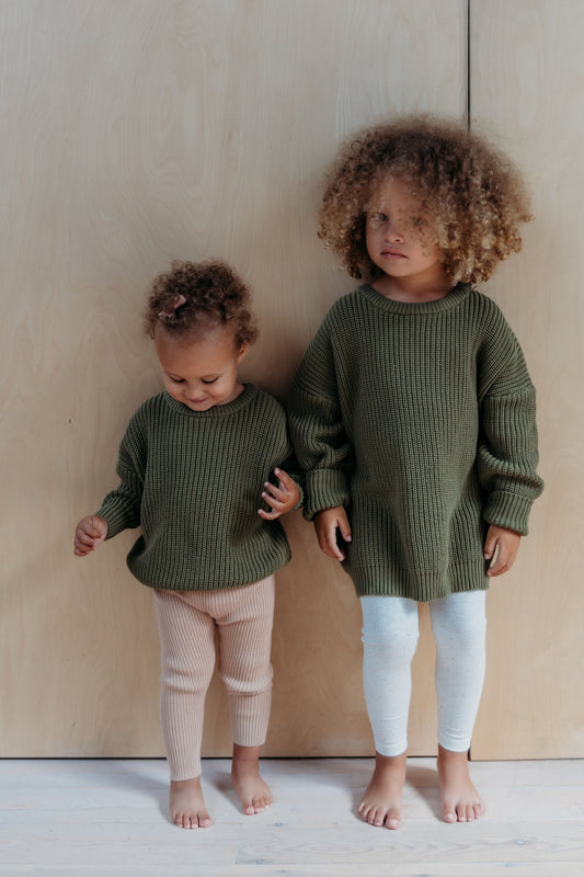 Hunter + Rose Olive Aspen Jumper