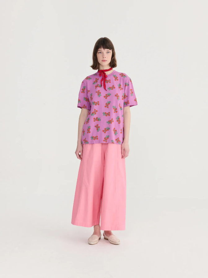 Paper Touch Culottes - Pink