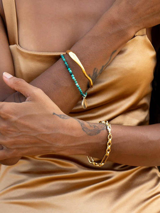 Quinn Chunky Figaro Bracelet