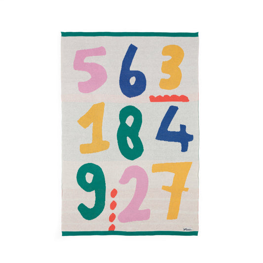 Numbers Baby Blanket