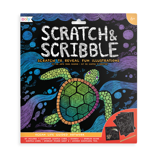 Scratch & Scribble Ocean Life