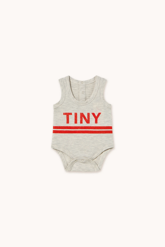Stripes Sleeveless Logo Body