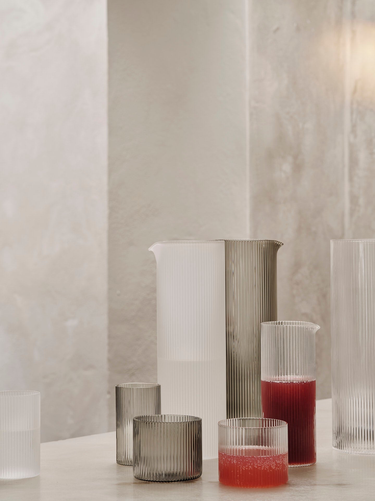 Ripple Water Jug - Clear