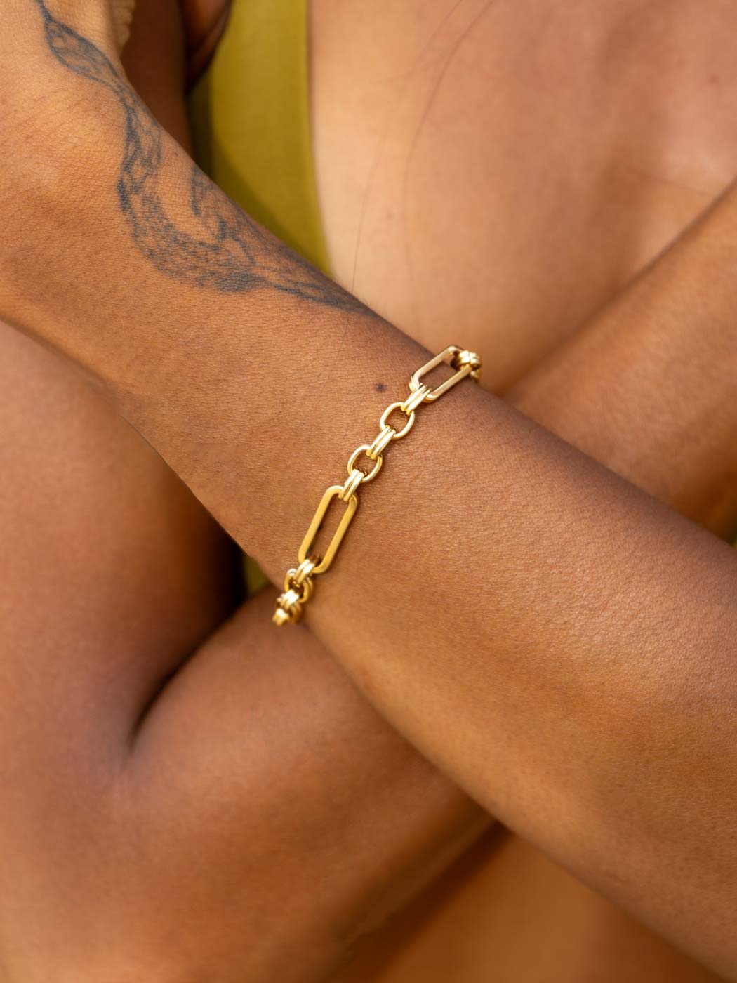 Quinn Chunky Figaro Bracelet