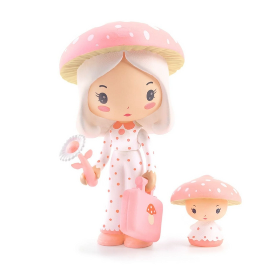 Tinyly Figurine - Amy & Mushy