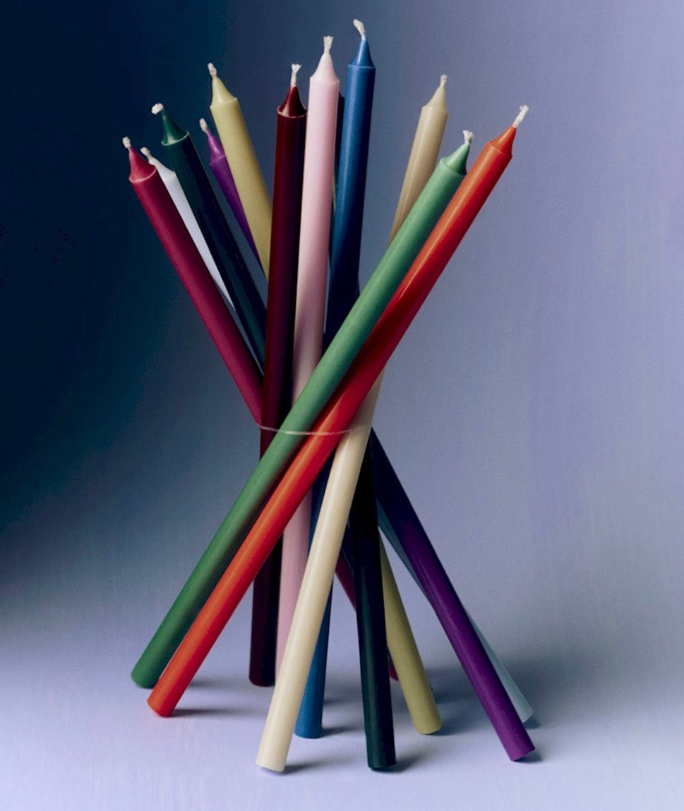 Slim Candle - Set of 12 Multi