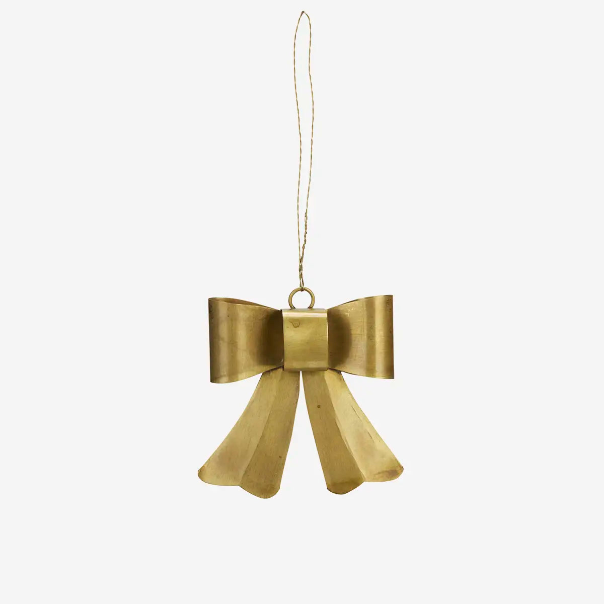 Hanging Brass Bow