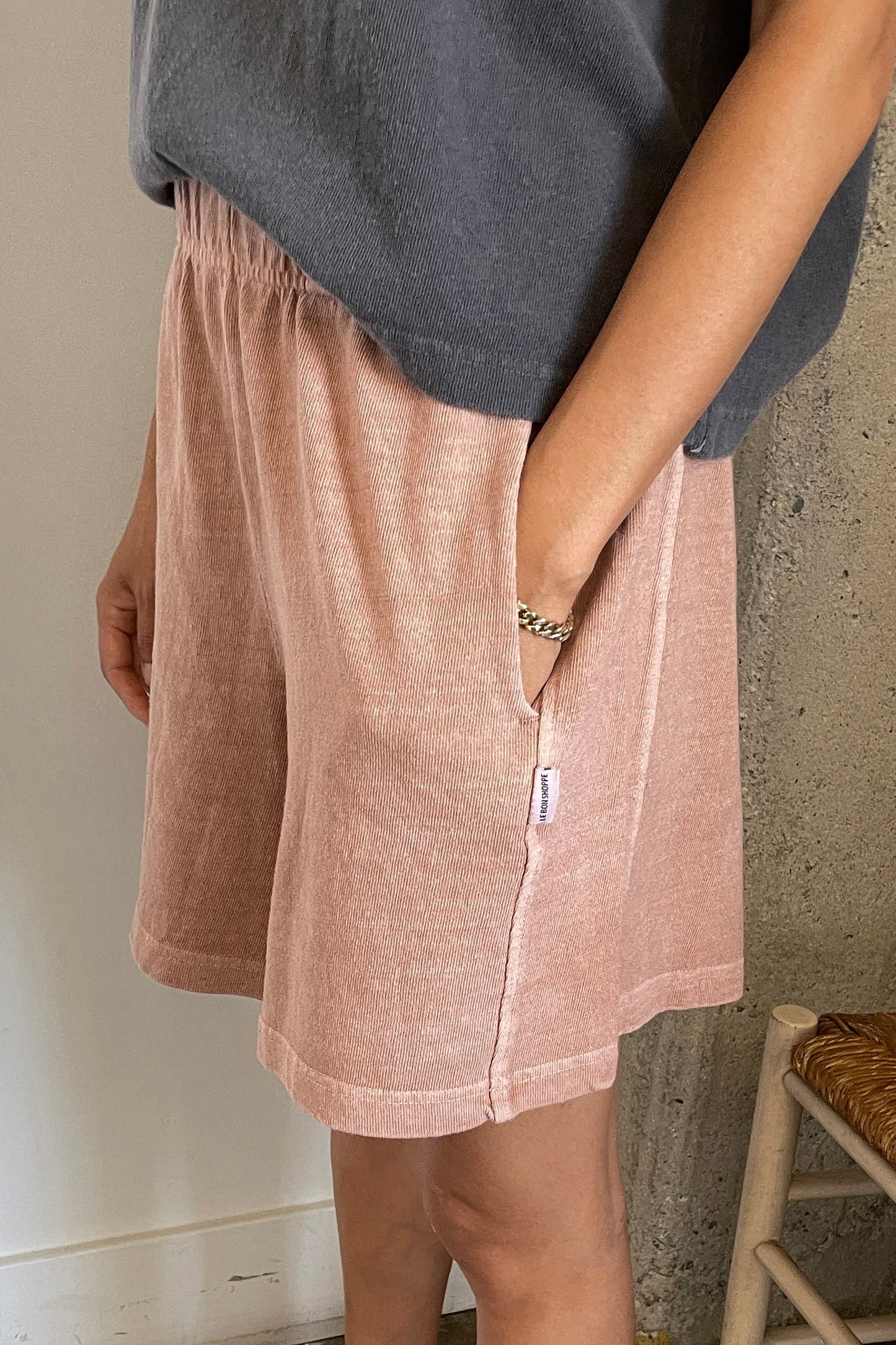 Flared Basketball Short - Macchiato