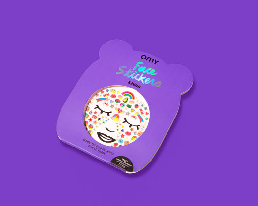 Face Stickers - Kawaii'