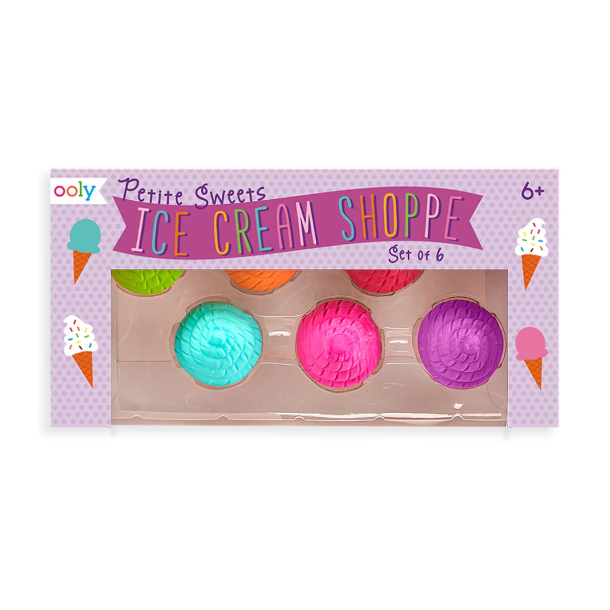 Petite Sweets Ice Cream Shoppe Scented Erasers