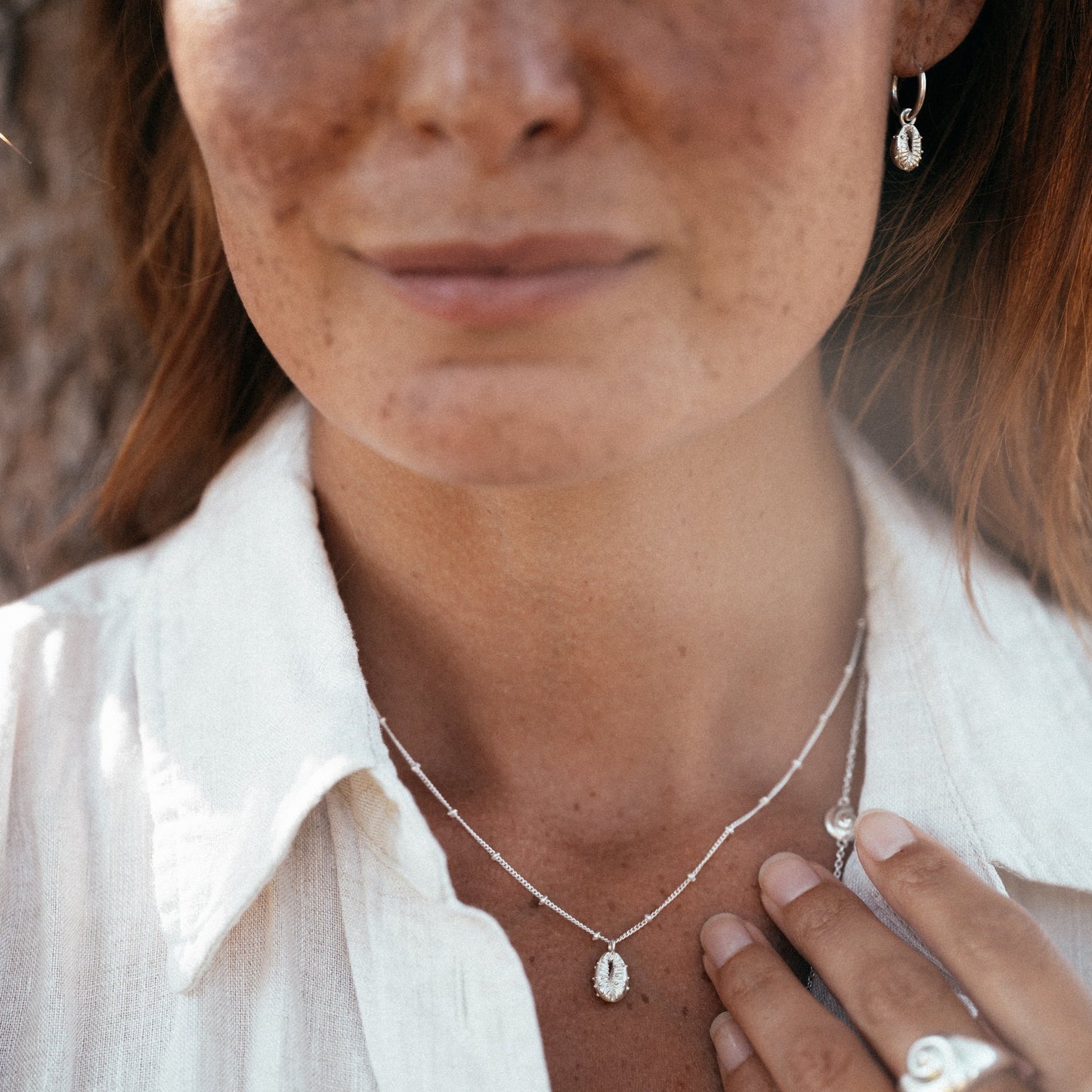 Aphrodite Mini Necklace - Silver