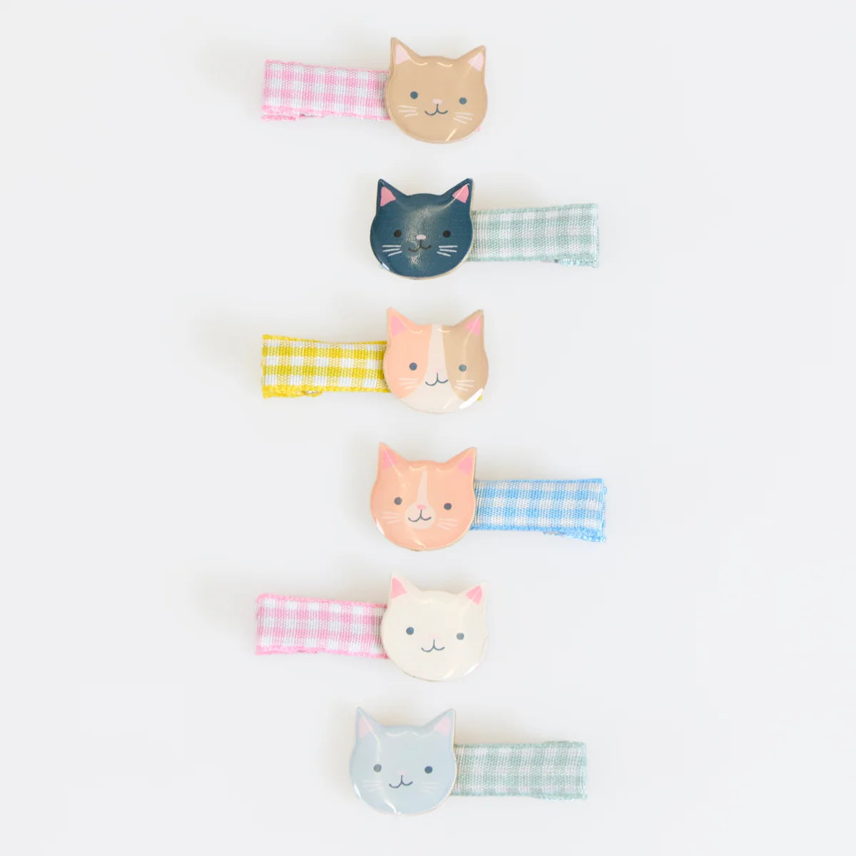 Kitten Club Bow Hair Clips