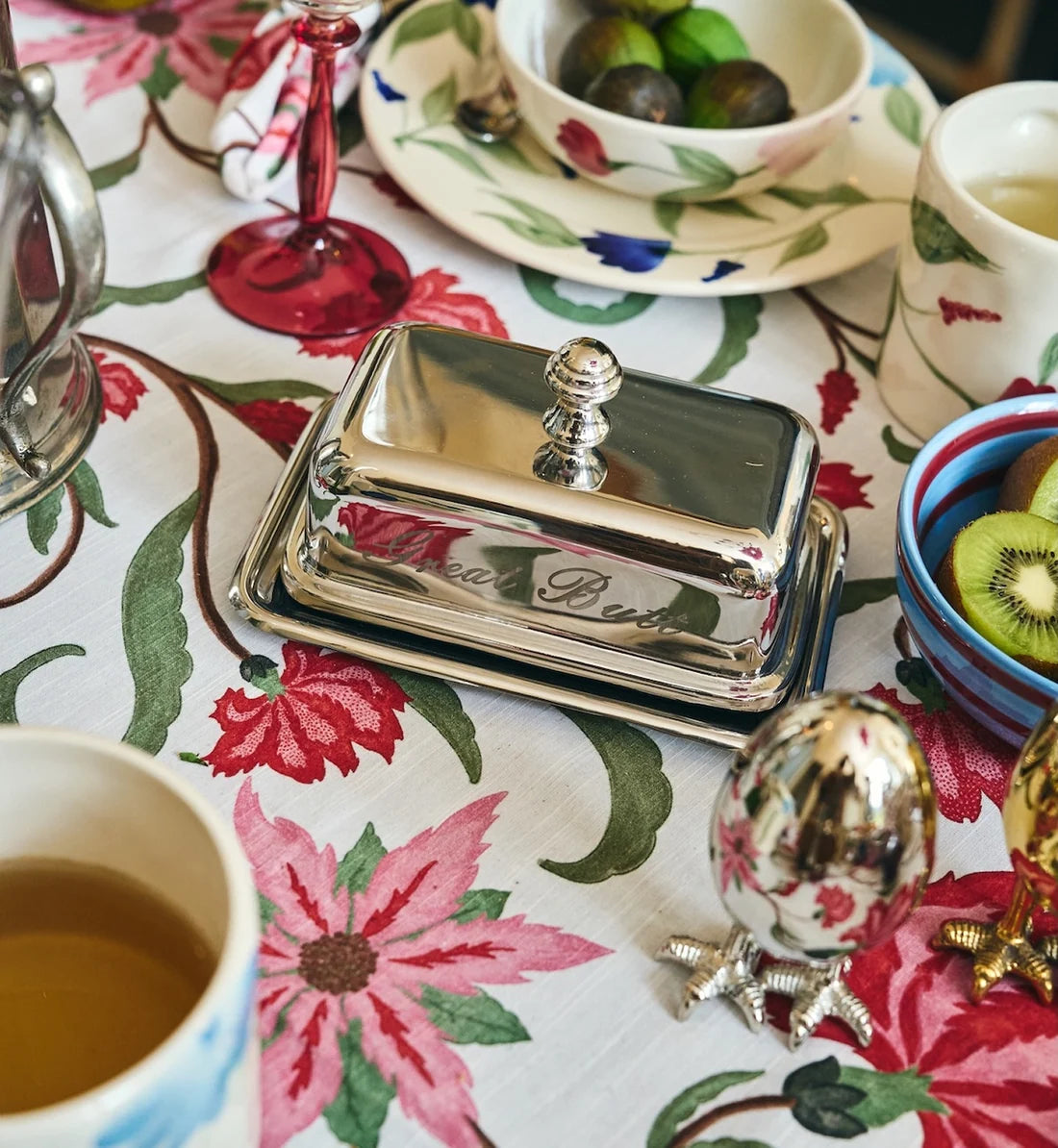 Great Butt - Silver Butter Dish